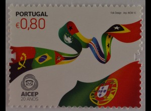 Portugal 2010, Michel Nr. 3586, 20 Jahre Post- und Fernmeldeverband 