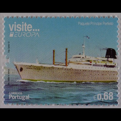 Portugal 2012, Michel Nr. 3720, Europaausgabe - Besuche