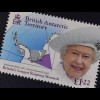 Britische Antarktis BAT 2015 Nr. 687-90 Elizabeth II., längste Regierungszeit