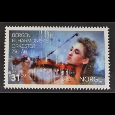 Norwegen Norway 2015 Nr. 1897 250 Jahre Philharmonisches Orchester Bergen