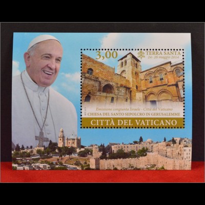 Vatikan Cittá del Vaticano 2015, Block 49, Weltpastoralreisen in Türkei, Korea