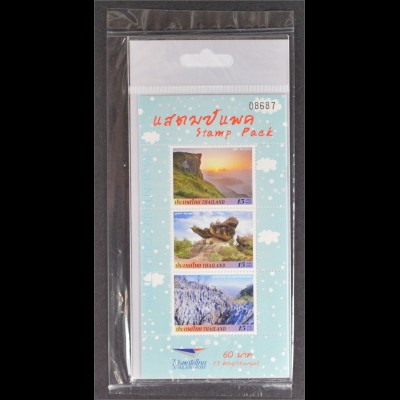 Thailand 2014, Stamp Pack, Freimarken: Landschaften