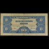 Bundesrepublik Deutschland Bank Deutscher Länder 22.8.1949 10 DM Rosenberg 258
