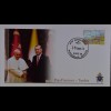 Vatikan Papstreisebelege FDC Papst Franziskus 28. bis 30. November 2014 Türkei