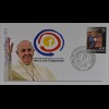Vatikan Papstreisebelege FDC Papst Franziskus 13. - 15. Januar 2015 Philippinen