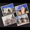 Argentinien 1998 Michel Nr. 2407-10 Historische Kapellen