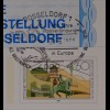 Sonderblatt der Sonderpostkarte Briefmarkenausstellung der Jugend Düsseldorf `90