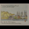 Sonderblatt der Sonderpostkarte Confluentes 2000 in Jahre 1992 Koblenz 