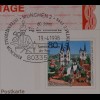 Sonderblatt der Sonderpostkarte Briefmarkentage München 1996 60 J. Tag der Marke