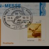 Sonderblatt der Sonderpostkarte Messe Essen 1996 100 Jahre Olympische Spiele