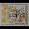 Sonderblatt der Sonderpostkarte Internationale Briefmarkenbörse Sindelfingen `96