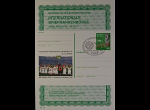 Sonderblatt der Sonderpostkarte Börse Sindelfingen 1997 VfB Stuttgart 1893 Pokal