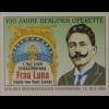 Sonderblatt der Sonderpostkarte Berliner Briefmarkentage 1999 Paul Lincke 