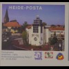 Sonderblatt der Sonderpostkarte Briefmarkenausstellung Heide Posta Fallingpostel