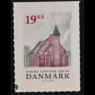 Dänemark Denmark 2016 Nr. 1869 600 Jahre Dom von Maribo Insel Lolland