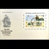 Insel Man Pitcairn Norfolk 3 Block FDC Gemeinschatsausgabe Joint Issue 1989