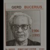 BRD Ersttagsbrief FDC Michel Nr. 2538 100. Geburtstag von Gerd Bucerius