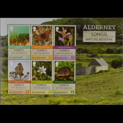 Alderney 2016 Block 40 Naturschutzgebiet Longis Schmetterling
