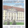 BRD Ersttagsbrief FDC Nr. 2601 Schloss Bellevue Amtssitz Bundespräsidenten