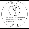 BRD Ersttagsbrief FDC Michel Nr. 2625 100 Jahre Deutscher Werkbund