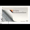 Bund BRD Ersttagsbrief FDC Michel Nr. 2641 50 Jahre Bundeskartellamt