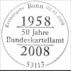 Bund BRD Ersttagsbrief FDC Michel Nr. 2641 50 Jahre Bundeskartellamt