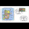 BRD Ersttagsbrief FDC Michel Nr. 2665-68 Grußmarken Europa Der Brief