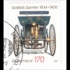 BRD Ersttagsbrief FDC Michel Nr. 2725 175. Geburtstag von Gottlieb Daimler