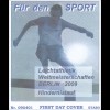 BRD Ersttagsbrief FDC MiNr. 2727-30 Sporthilfe Leichathletik-Weltmeisterschaft