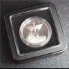 Geschenk zur Taufe Medaille in Silber 32 mm Durchmesser Tauftaler mit Etui 