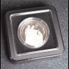 Geschenk zur Firmung Medaille in reinem Silber 32 mm Durchmesser mit Etui