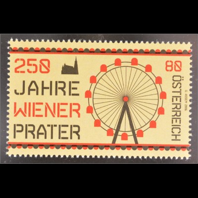 Österreich 2016 Nr. 3264 250 Jahre Wiener Prater Riesenrad Stephansdom