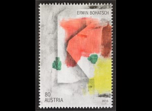 Österreich 2016 Nr. 3263 Erwin Bohatsch Moderne Kunst Künstler Malerei
