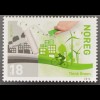 Norwegen Norway 2016 Nr. 1912-13 Europa Umweltbewusst leben Think Green Ökologie