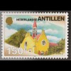 Briefmarken St.-Pauls-Kirche Windwardside Saba Rosaflamigos Amtsgericht