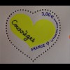 Frankreich 2016 Michel Nr. 6445-49 Herz Herzen Courréges Herzförmige Marken