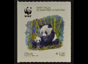 Italien Italy 2016 Michel Nr. 3904 50 Jahre World Wide Fund For Nature WWF