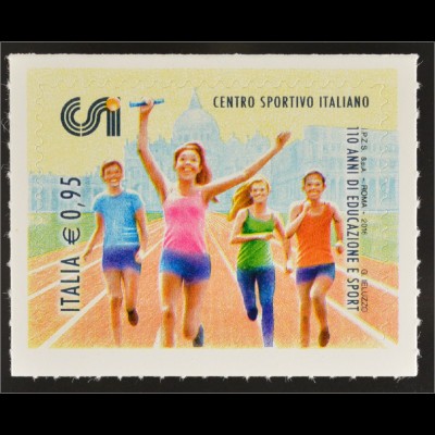 Italien Italy 2016 Michel Nr. 3906 110 Jahre Italienisches Sportzentrum CSI 