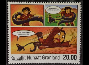 Grönland Greenland 2011 Michel Nr. 589 Grönländische Comics Christian Fleischer
