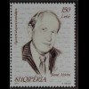 Albanien 2016 Michel Nr. 3527-29 Berühmte Persönlichkeiten Ndre Mjeda Jakova