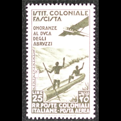 Italienische Kolonien Colonie Italiane 1934 Michel Nr. 75 Prinz von Savoyen
