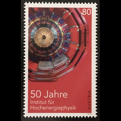 Österreich 2016 Michel Nr. 3293 50 Jahre Institut für Hochenergiephysik 