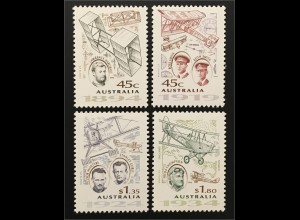 Briefmarken Australien Flugpioniere Lawrence Hargrave Ross und Keith Smith