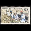 Niger 1963 Michel Nr. 53-56 Anbau der Erdnuß Dromedare Transport