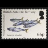 Britische Antarktis BAT 2016 Nr. 725-28 Der Ozean in Zonen unterteilt Fische 