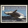 Britische Antarktis BAT 2016 Nr. 729-34 Emperor Penguin Humpback Whale