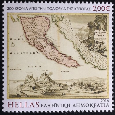 Griechenland Greece 2016 Nr. 2919 300. Jahrestag der Belagerung Korfus