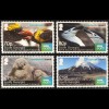 Süd Georgien und Südl. Sandwichinseln 2016 Nr. 686-89 Zavodovski Island Pinguine