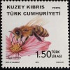 Zypern türkisch Cyprus Turkish 2016 Nr. 833-35 Bienen Tiere Insekten Hautflügler