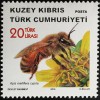 Zypern türkisch Cyprus Turkish 2016 Nr. 833-35 Bienen Tiere Insekten Hautflügler